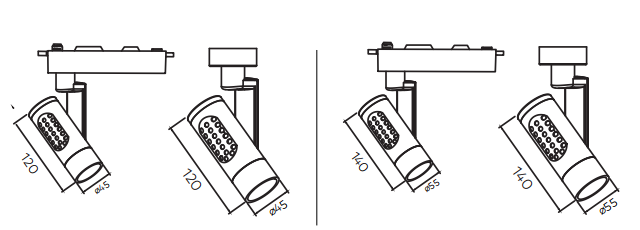 ET1001 Global series Track Light