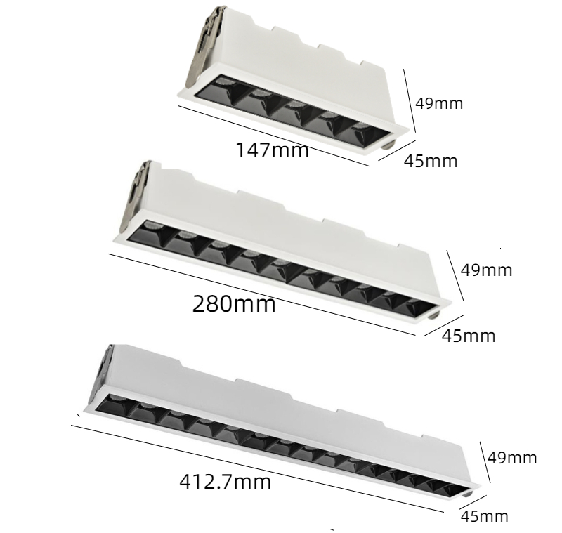 Recessed Linear Spot Lights